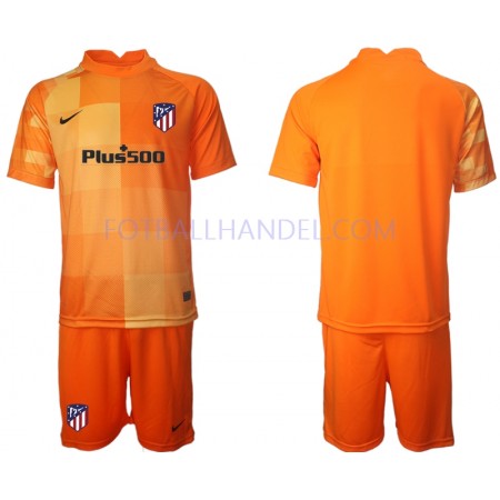 Barn Fotballdrakter Keeper Atlético Madrid Hjemme 2021-22 Kortermet